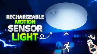 Rechargeable Motion Sensor Light with Remote Review 🔥