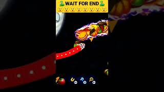 Worm hunt highest score super slither gameplay io game rank #035 #shorts #worms #001