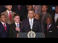 the uconn huskies visit the white house