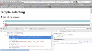 09 jQuery fireBug
