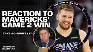 REACTION to Mavericks' Game 2 win vs. Wolves: 'Ant in a slump at the WORST time' | SC with SVP