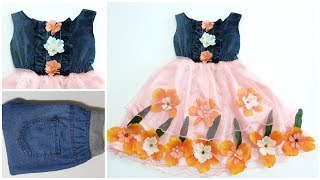 Elegant and simple baby dress in 8 minutes