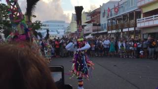 Gombey's in Hamilton, Bermuda Front Street 7/26/17 Gombey's in Hamilton, Bermuda Front Street 7/26/17