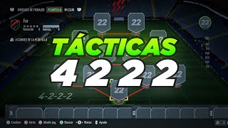 FIFA 23 Mejores Tacticas Personalizadas Formacion 4222 META Con Lateral Ofensivo