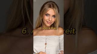 Top 10 Most Beautiful German Actresses #shorts