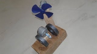 How to Make Simple Free Energy by using DC Motor