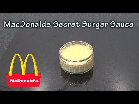 McDonalds Secret Burger Sauce Recipe - The BBQ Chef McDonalds Secret Burger Sauce Recipe - The BBQ Chef