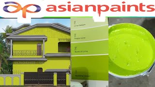 Green Colour Combination For Asian paints | Exterior Wall Colour combination | Falgunicolor