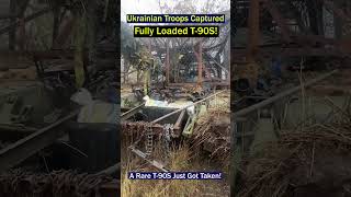 Ukrainian Forces Capture Rare T-90S Tank with Surprising Features!