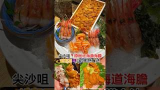 【愛食愛玩愛享受 香港】尖沙咀美食⚫️原板北海道海膽-自己配搭刺身食法|令和鍋物酒場|🔹艾迪美食🔹