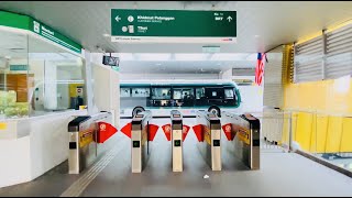 [4K Walk] The Mentari BRT station is located in Bandar Sunway, Petaling Jaya, Selangor (Malaysia)