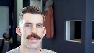 The Making of a Thick A$$ Mustache, Time Lapse