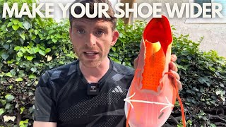 How to WIDEN the Forefoot of Shoes | Lacing Techniques (Anta C202)