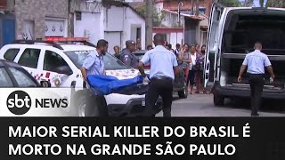 Maior serial killer do Brasil é morto na grande São Paulo | #SBTNewsnaTV (06/03/2023)
