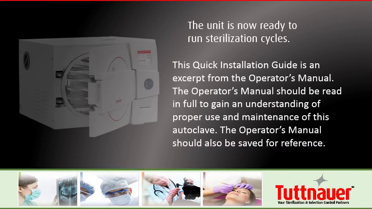 Installation Of A Tuttnauer Ezplus Autoclave Youtube