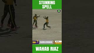 Stunning Spell By Wahab Riaz #HBLPSL8 #SabSitarayHumaray #SportsCentral #Shorts MI2A