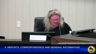 Planning and Transportation Commission 11.18.2024 Regular Meeting