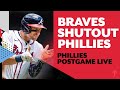 Phillies blanked by Braves on Sunday, 6-0, lose two of three in Atlanta | Phillies Postgame Live