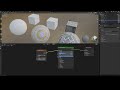 Blender Tutorial: Cylinders vs Cubes with Textures. Cycles 5.1, (S:2)(#173). #cgi #3dart #cginerd