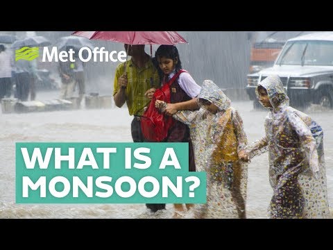 What are the monsoon winds called?