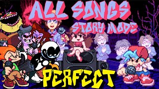 Friday Night Funkin' - Perfect Combo STORY MODE - Pixel Day Update + Extras [HARD]