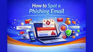 How To Spot a Phishing Email and Avoid Scams | SimpleTech Help