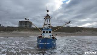 Aankondiging: Nieuwe reddingspoging Garnalenkotter IJM-22 Zandvoort