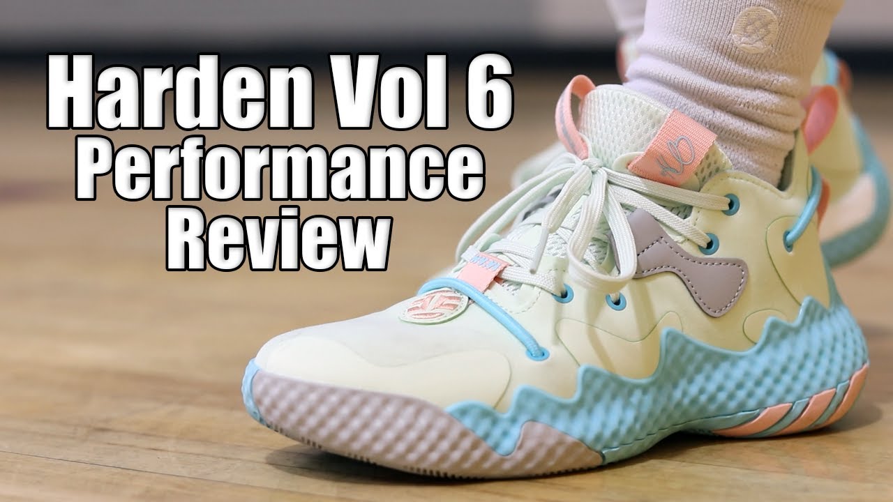 Adidas Harden Vol 6 Performance Review - YouTube