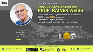 A unique conversation with Prof. Rainer Weiss