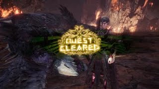 MHW:IB　明けの死星（アルバトリオン氷活性化スタート）片手剣4PT 4'47\