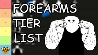 Forearms Exercise Tier List (Simplified)