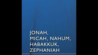 Sacred ❤ Church  Bible Keynotes in Tamil Books of Jonah, Micah, Nahum, Habakkuk & Zephaniah