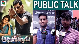 Abhimanyudu Public Talk | Vishal | Samantha | 2018 Latest Telugu Movie #Abhimanyudu Review, Response