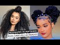 OS MELHORES PENTEADOS PARA CABELOS CACHEADOS - INSPIRAÇÕES #01 | The Best Curly Hair Styles