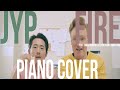 J.Y. Park - "Fire" (feat. Conan O'Brien & Steven Yeun & Jimin Park) | Piano Cover