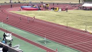 22長野県春季大会女子100予選3組