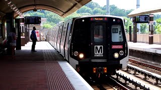 WMATA Metrorail : Mount Vernon Square Bound Kawasaki 7000-Series Yellow Line Train @ Eisenhower Ave