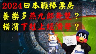 2024日本職棒票房分析：養樂多、橫濱兩支泛東京球隊如何在巨人陰影下夾縫中求生存？