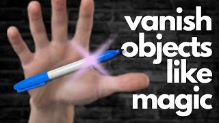 EASY VANISH MAGIC TRICKS - How to Make Things Disappear #vanishmagictricks #makethingsdisappearmagic