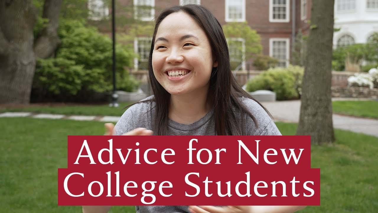 5 Harvard Juniors + Seniors Give Advice For New College Students - YouTube