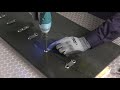 performing a conveyor belt rip repair with flexco® bolt solid plate fasteners