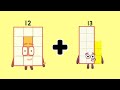 numberblocks addition – exploring two frequency numbers