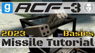 Garry's Mod ACF-3 Missile Tutorial | How To Use \u0026 How To Get | Armored Combat Framework 2023