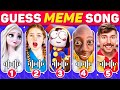 GUESS MEME & WHO'S SINGING🎵🔥🎤Lay Lay, King Ferran, Salish Matter, TengeTenge, MrBeast, Elsa, Panda