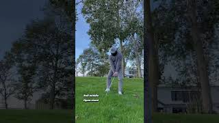 Downhill lies⛳️兩個不同落斜坡位打法🏌️‍♂️⛳️#golfswing #golfshots #高爾夫球 #golftips