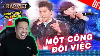 Bùng nổ cảm xúc khi nghe Hiếu Thứ Hai & Hurrykng rap Một Công Đôi Việc | LJ Reaction