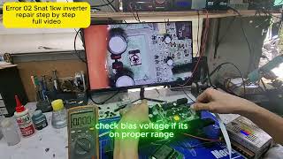 E02 error step by step repair Full video