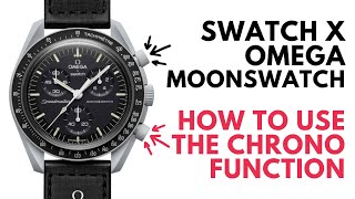 How to use the Chronograph Function on your Omega X Swatch MoonSwatch Watch