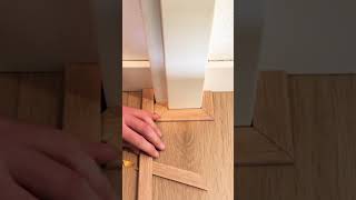 Pose de parquet et plinthes  par un professionnel