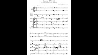 Christoph Graupner - Sinfonia for 6 TYMPANIES in F major, GWV 566. {w/ score.}